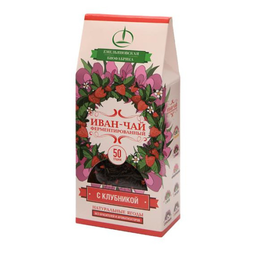 Иван-чай с клубникой 50гр