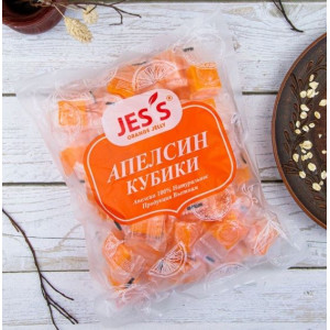 Апельсин кубики (желейные конфеты) "JESS" 500гр