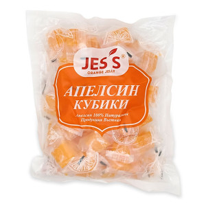 Апельсин кубики (желейные конфеты) "JESS" 500гр