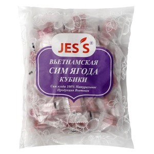 Симберии (Сим-ягода) "JESS" кубики (конфетка) Вьетнам 500гр