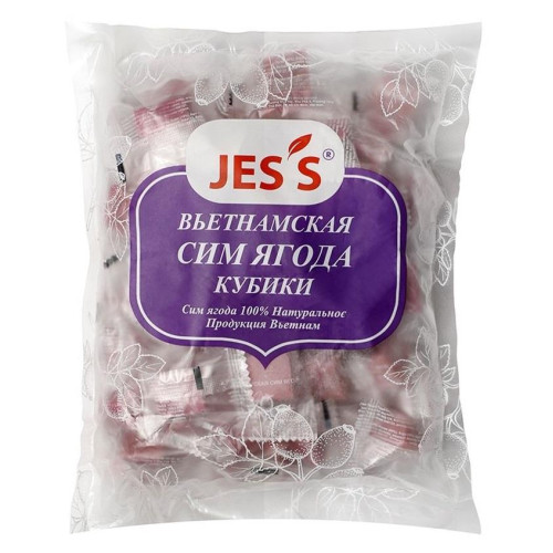 Симберии (Сим-ягода) "JESS" кубики (конфетка) Вьетнам 500гр