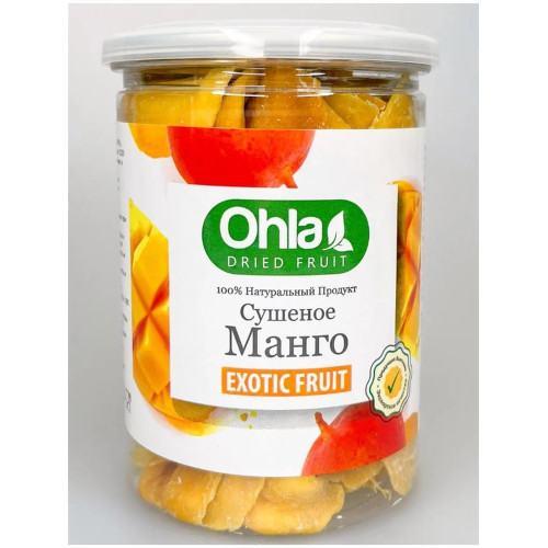 Манго сушеное "Ohla" в банке 400гр