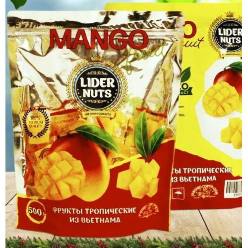 Манго конфетка (кубики) уп-500гр (Лидер)