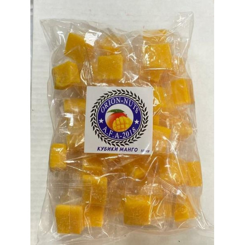Конфеты манго кубики уп-500гр