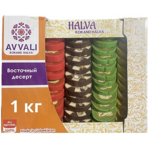 Халва "Ассорти-Рулет" Узбекская, Самарканд уп-1кг